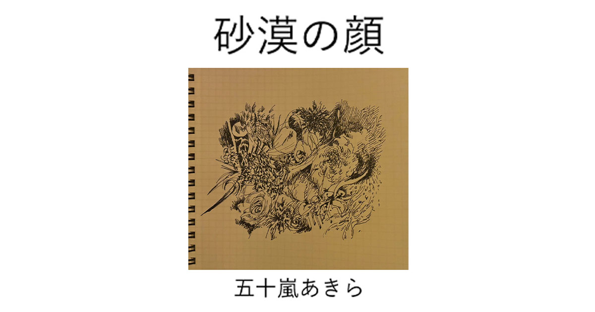 砂漠の顔　五十嵐 あきら